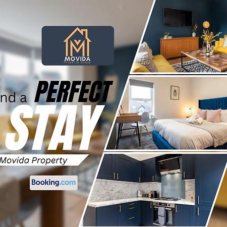 Central Elegant Three Bed Duplex By Movida Property Group Short Lets & Serviced Accommodation ฮาร์โรเกต ภายนอก รูปภาพ